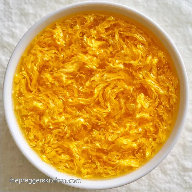 High Protein Healthy Egg Drop Soup