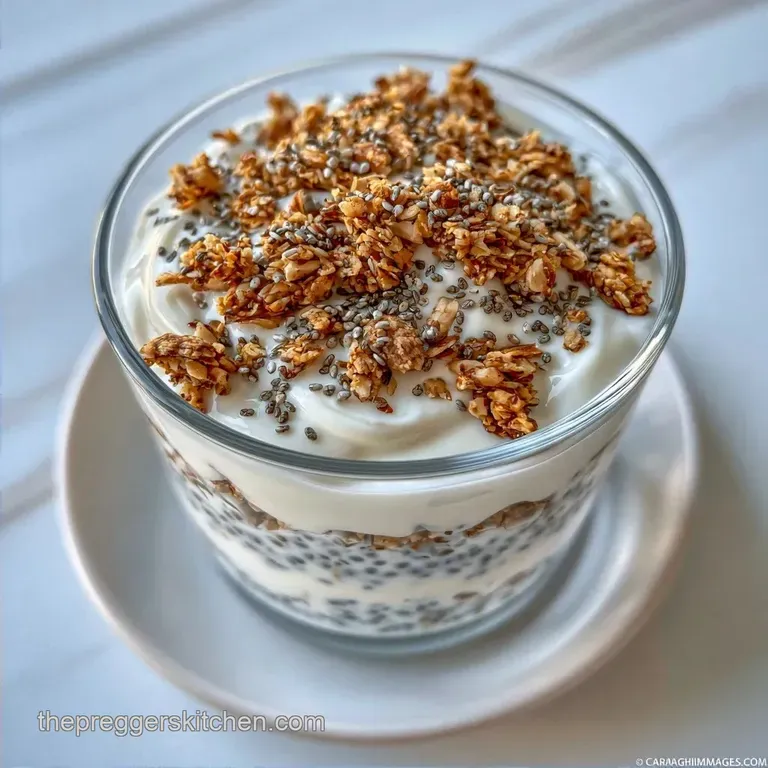 High Protein Healthy Greek Yogurt Parfait