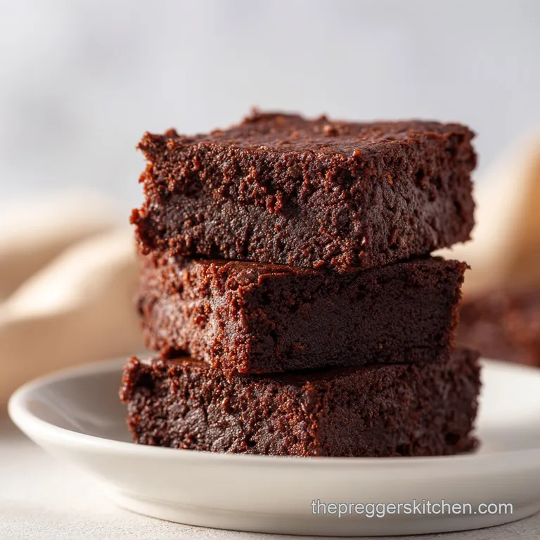 Healthy Lactation Brownies: Fudgy and Rich