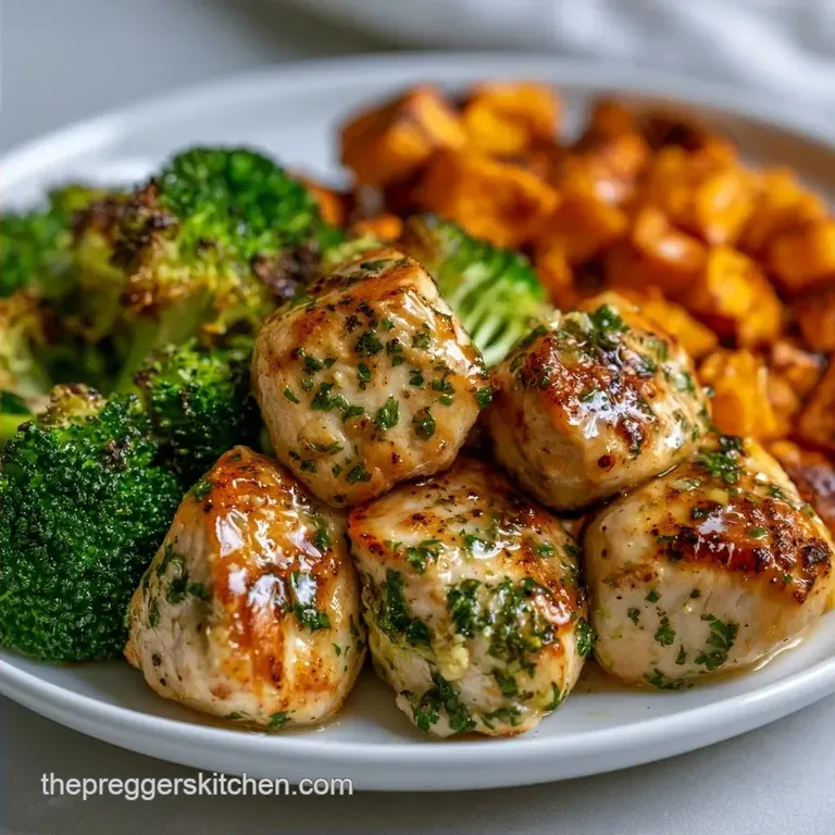 Healthy Pregnancy Chicken Dinner: One-Pan Lemon Garlic