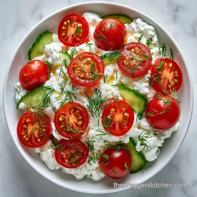 High Protein Cottage Cheese Bowl: Power Lunch