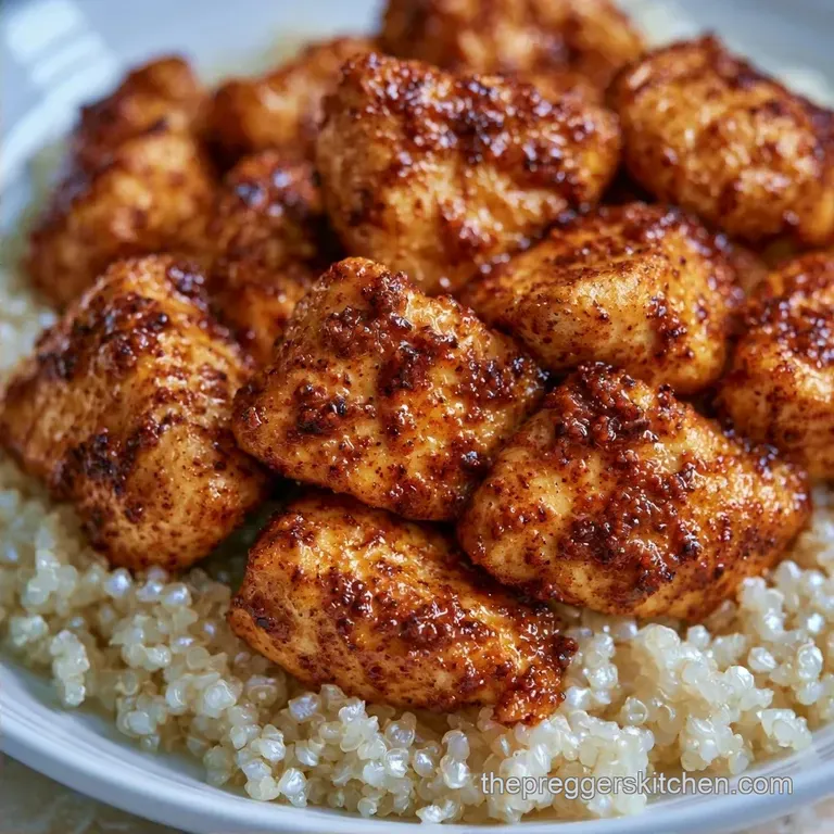 High Protein Quinoa Bowl with Chicken