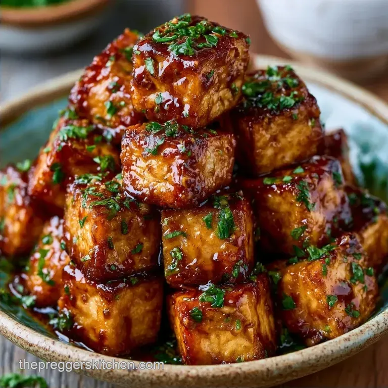 Crispy High Protein Tofu Bowl