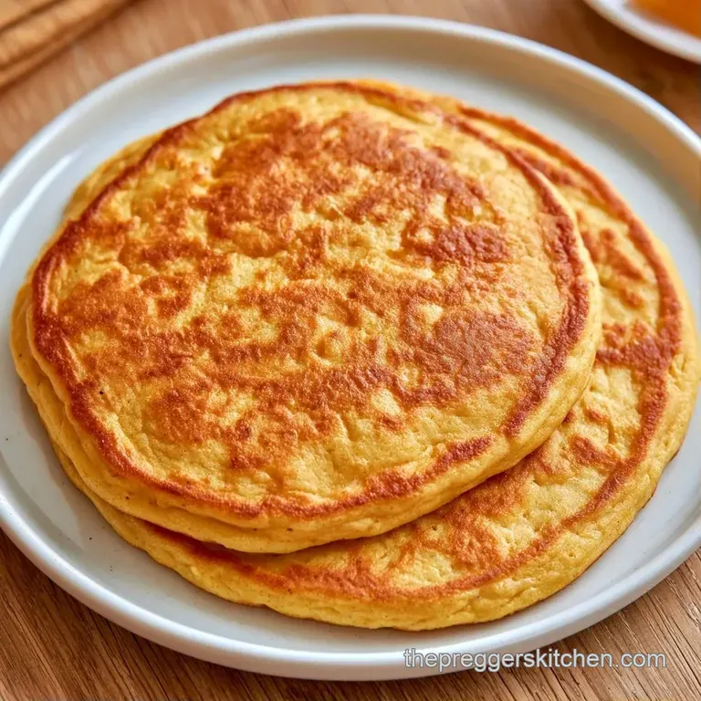Sliced golden savory crepes artfully arranged on a white plate with swirls of green chutney and fresh herbs.