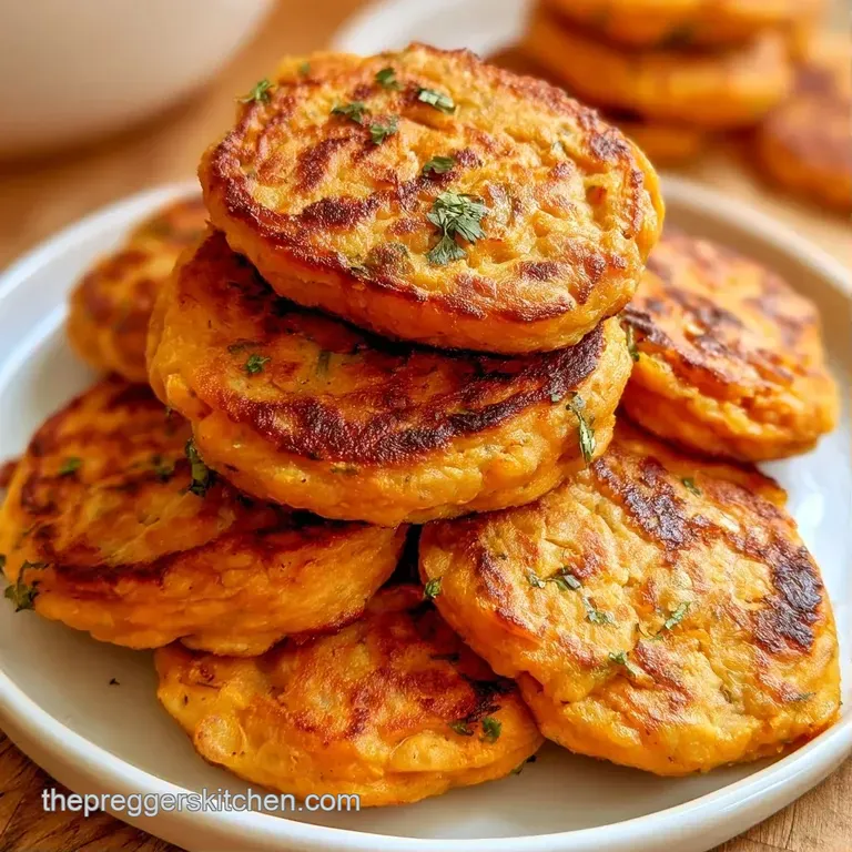Sliced savory pancakes arranged on a slate platter with small bowls of colorful dips and a sprig of fresh coriander.