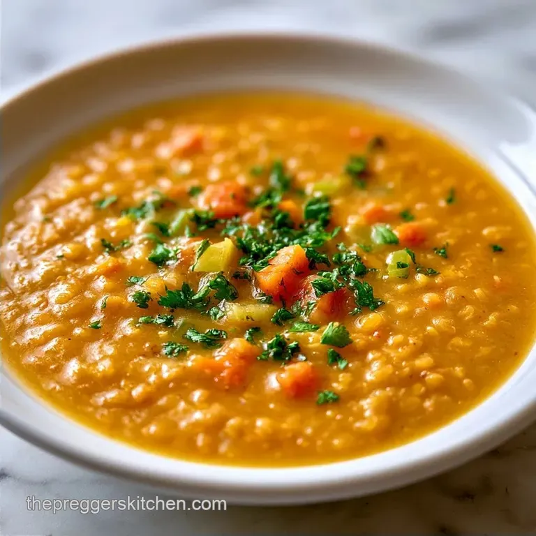 One-Pot Iron Rich Lentil Soup