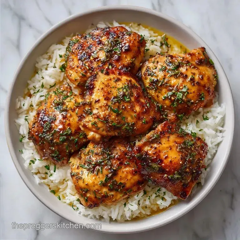 One-Pot Mild Chicken and Rice: Creamy