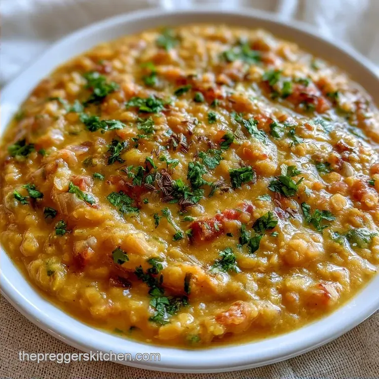 Mild Indian Pregnancy Curry with Coconut Milk