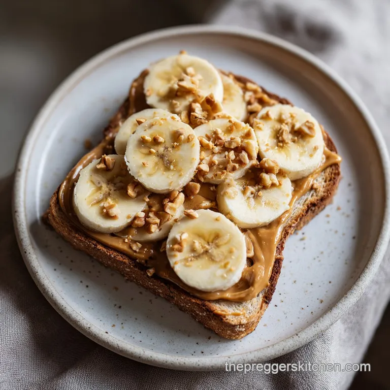 Peanut Butter Banana Toast: 8-Minute Fuel