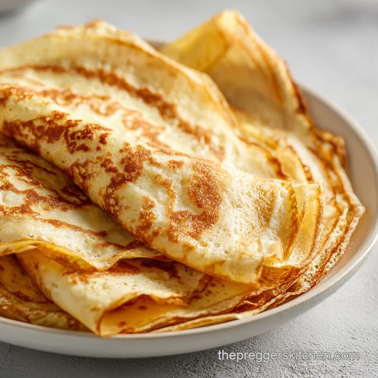 Perfect Crepe Recipe: Silky and Tender
