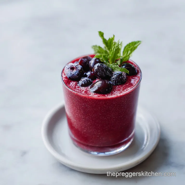 Pregnancy Date Smoothie: Nutrient-Dense and Energizing