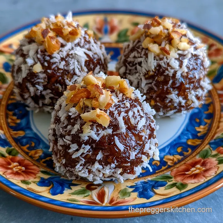 Date Recipe for Pregnancy with Almonds: Energy Bites