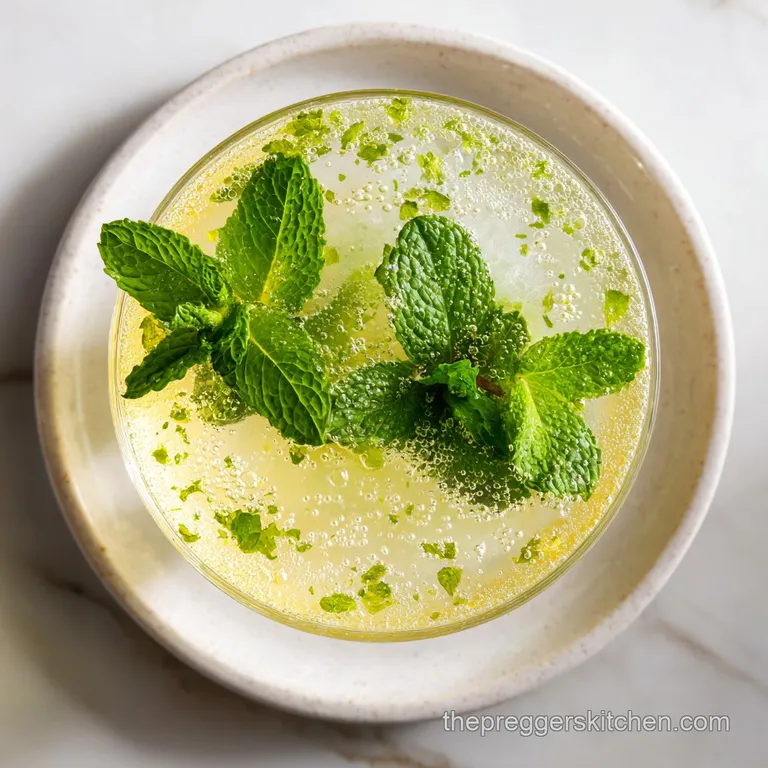 Pregnancy Mocktail: Sparkling Ginger-Lime