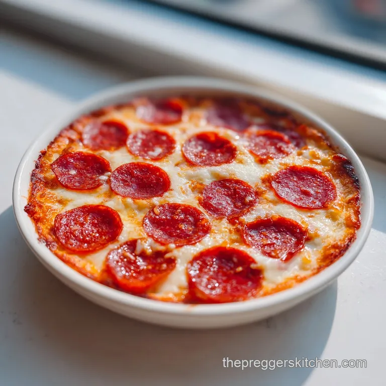 Pregnancy Safe Pepperoni Pizza Homemade