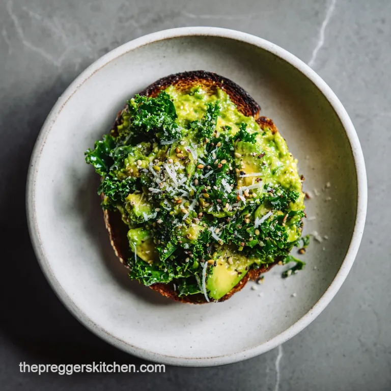 Pregnancy Safe Raw Vegan Avocado Kale