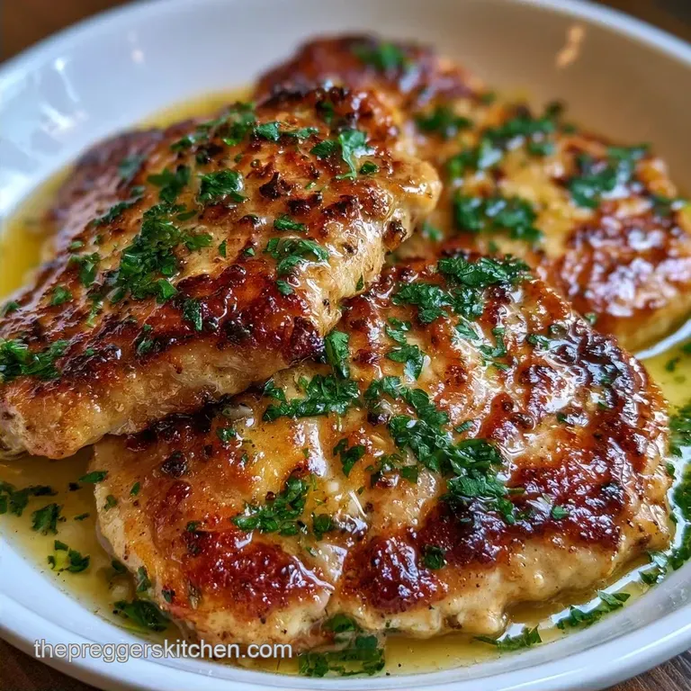 Simple Lemon Chicken with Butter Sauce