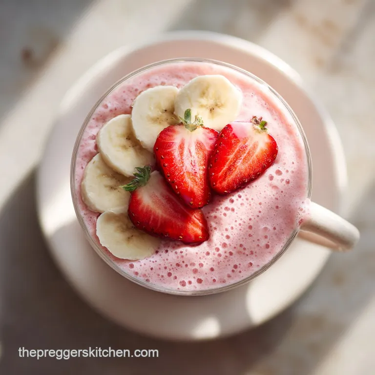 Strawberry Banana Protein Smoothie