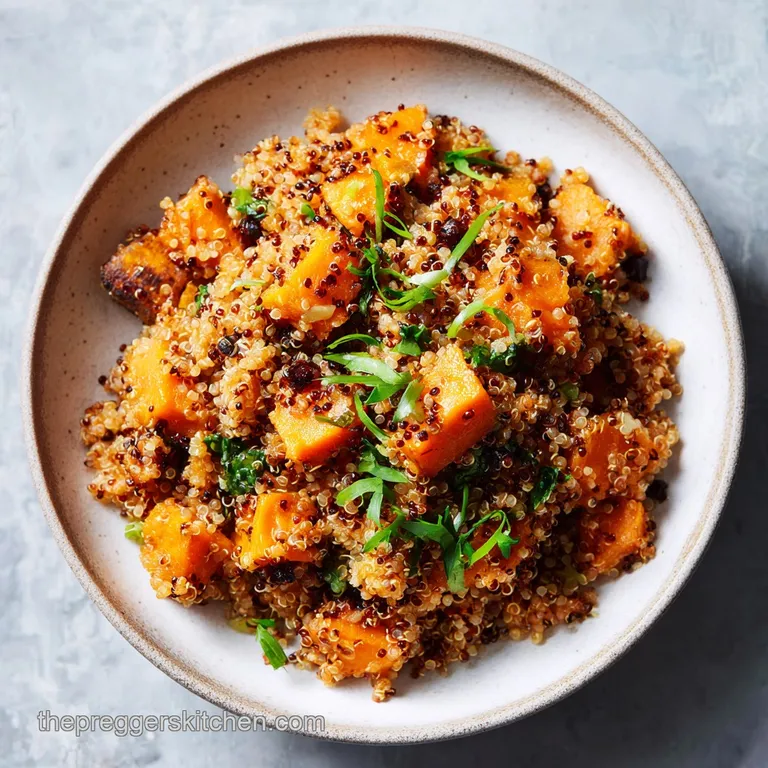 Sweet Potato Quinoa Bowl for Lunch